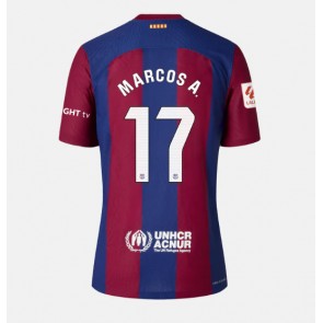 Barcelona Marcos Alonso #17 Hemmatröja Dam 2023-24 Kortärmad